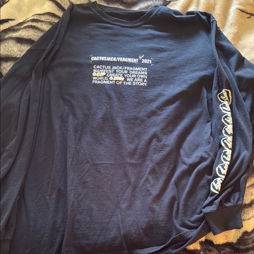 Travis Scott x Fragment Long Sleeve Tee (XL) – 2021 Drop